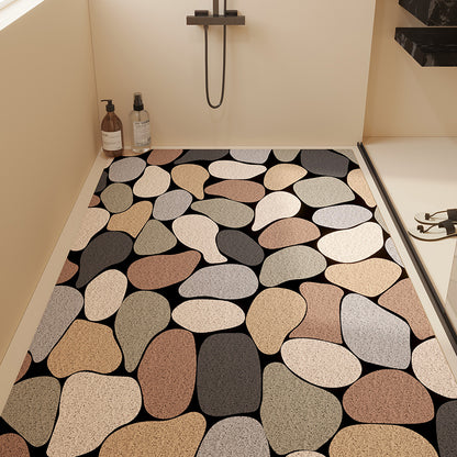 Abstract Stone Pattern Badematte
