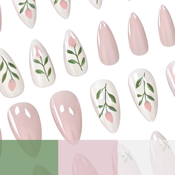 Blumeninspiriertes Acryl-Nagelkunst-Set Brehn