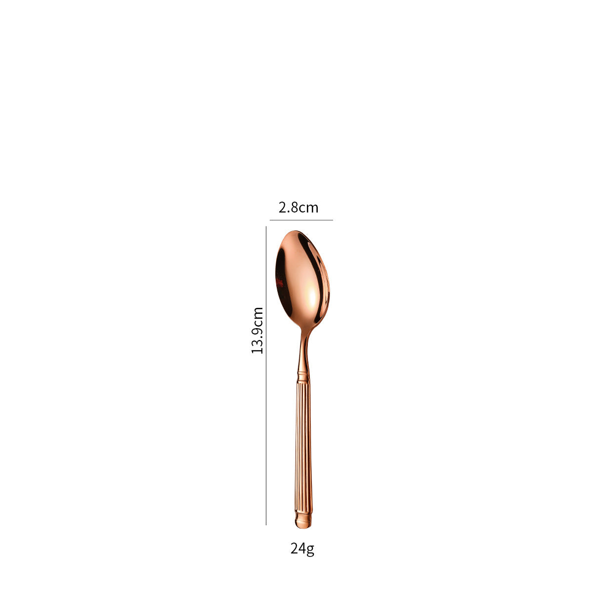 Eleganter Dessertlöffel mit Exklusivem Oberflächendesign Brehn