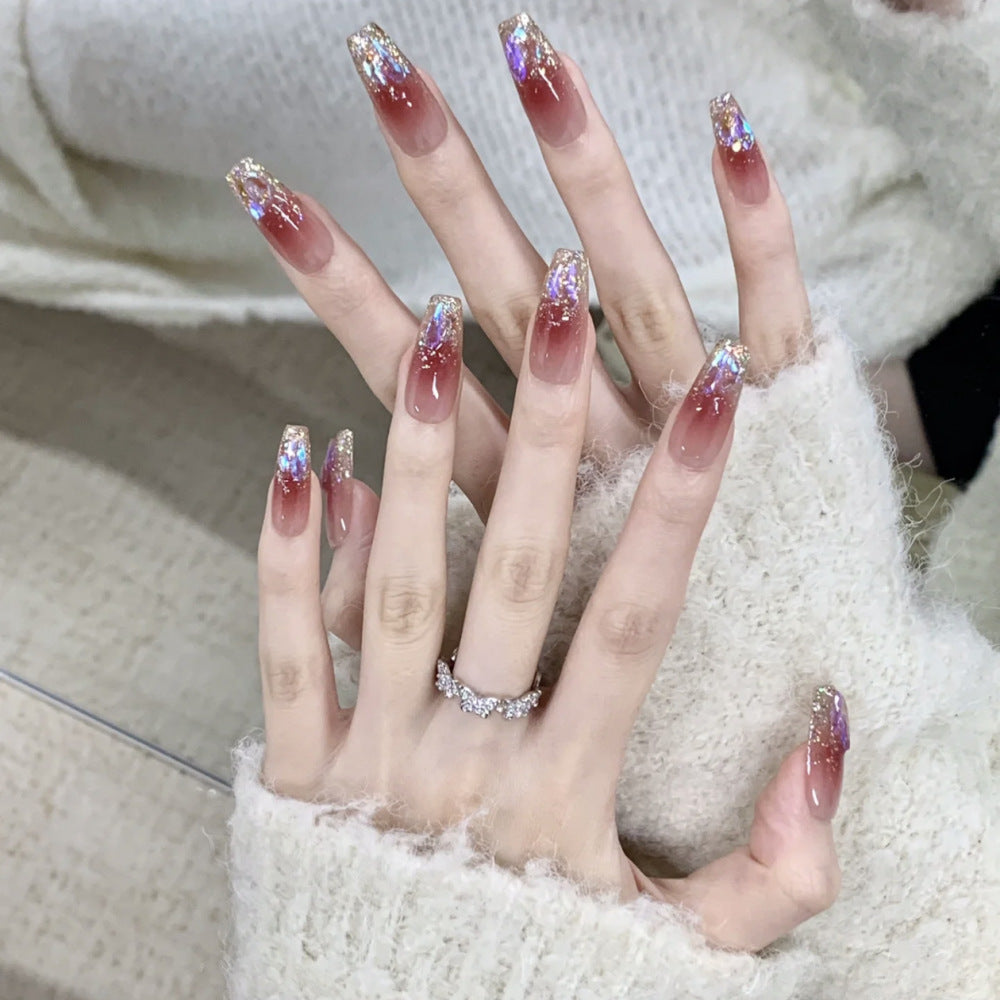 Premium Glitzernde Nagelspitzen Brehn
