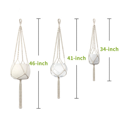 Makramee Pflanzen Hängender Halter