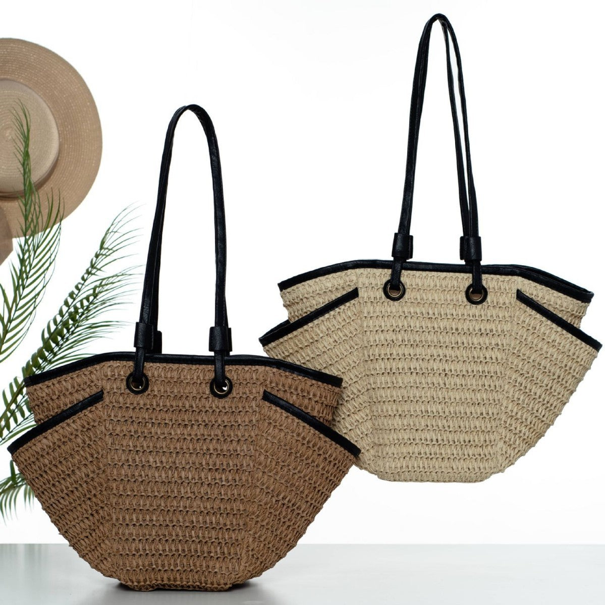 Stylische und Funktionale Strohtasche Brehn