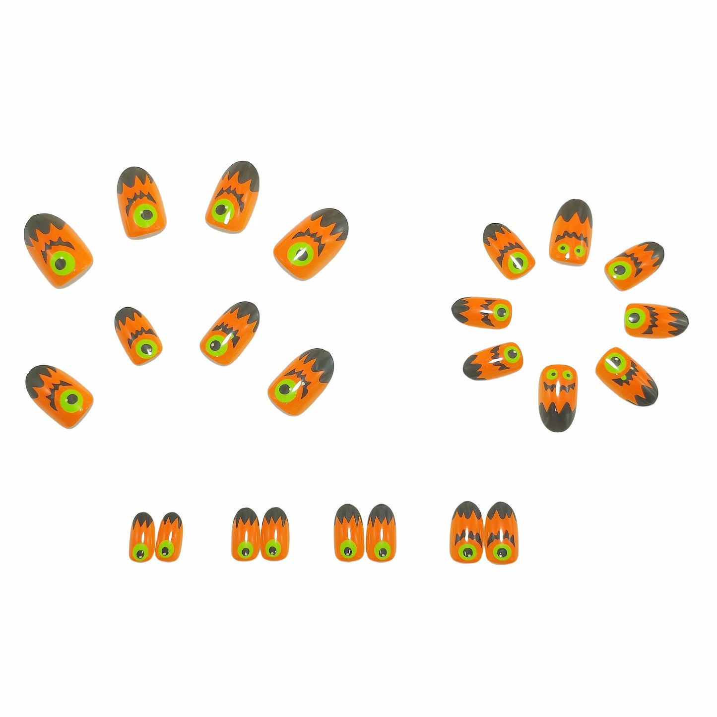 Kreative Halloween Kunstnägel mit gruseligen Motiven Brehn