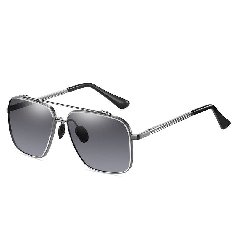 Damen Modische Sonnenbrille mit hochwertigem Metallrahmen und polarisierenden Gläsern Brehn