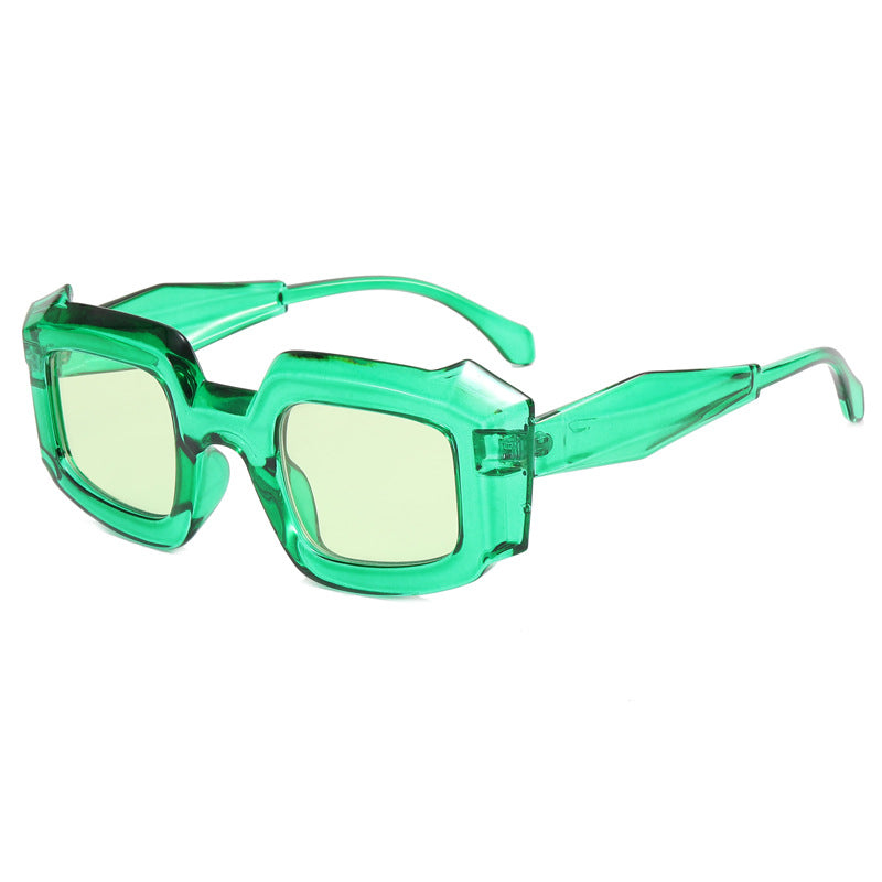Damen trendige geometrische Sonnenbrille Brehn