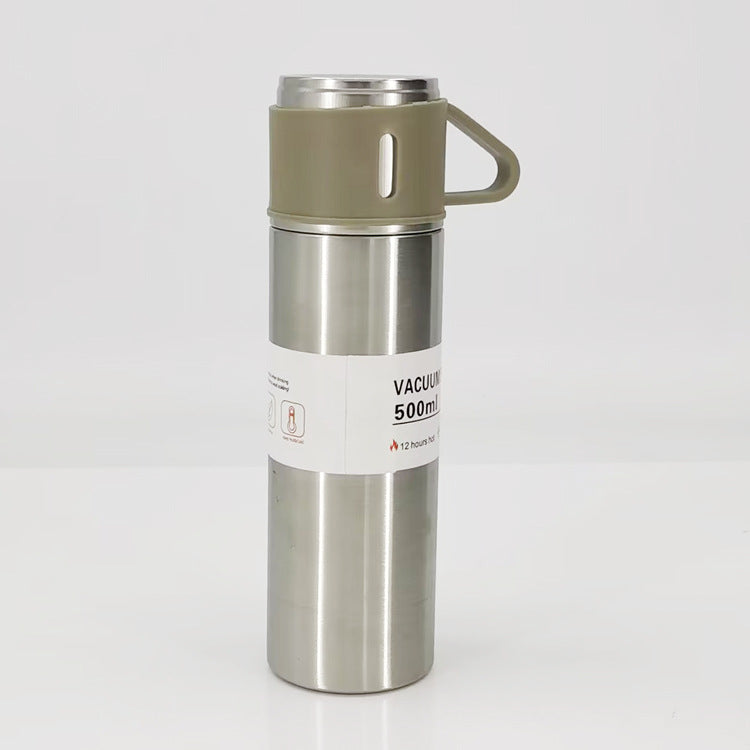 Damen Isolierflasche mit integrierten Tassen Brehn