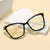Damen Cat-Eye Brille mit filigranem Metallrahmen Brehn