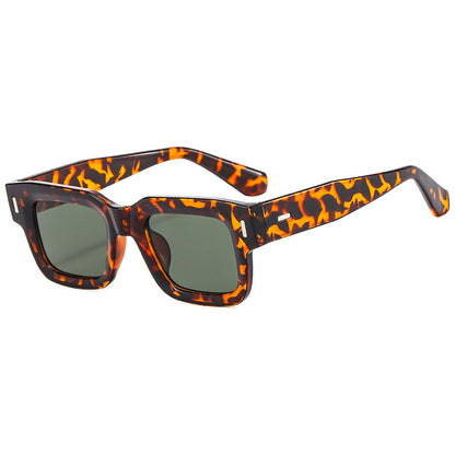Damen modische Sonnenbrille mit einzigartigem Geometrie-Rahmen Brehn