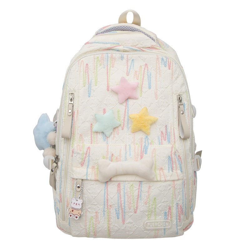 Verspielt Charakter Verziertes Rucksack Brehn