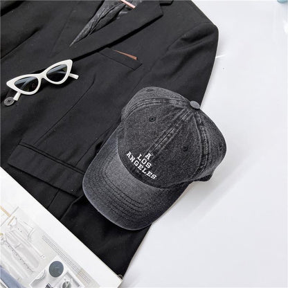 Damen Vintage Los Angeles Baseball Cap Brehn