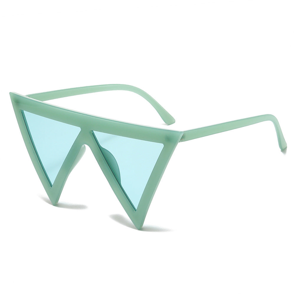 Futuristische, dreieckige Sonnenbrille Brehn