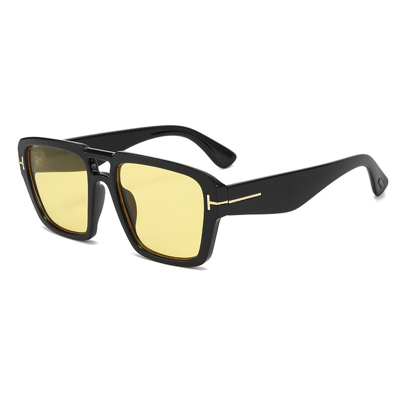 Damen moderne quadratische Sonnenbrille Brehn