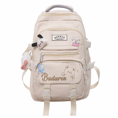 Multifunktionaler Plüsch-Charakter-Rucksack Brehn