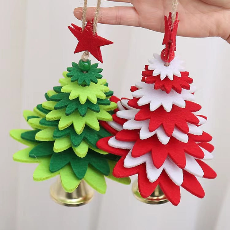 Dekorative Filz-Weihnachtsbaumornamente Brehn