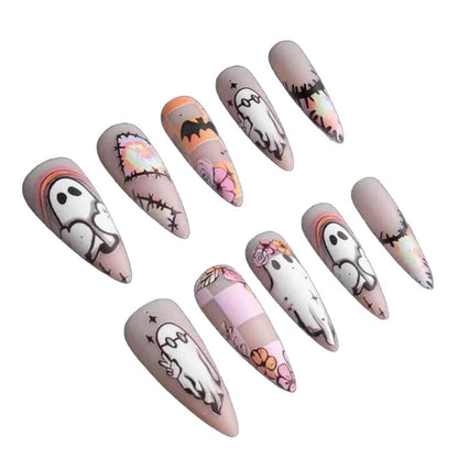 Künstlerisches Halloween-Themen-Nagel-Set Brehn