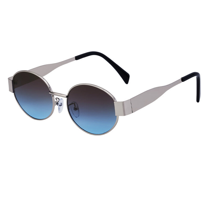 Damen modische Sonnenbrille im eleganten ovalen Design Brehn