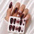 Kreatives Floral Nail Art Set Brehn