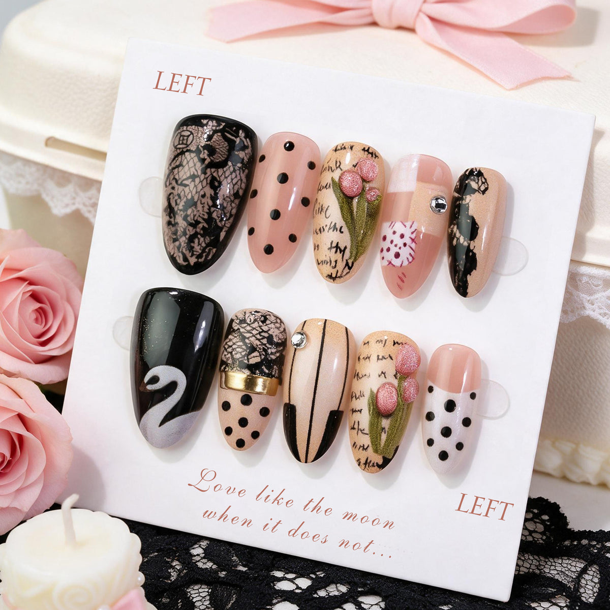 Künstlerische Nagelkunst Kollektion Brehn