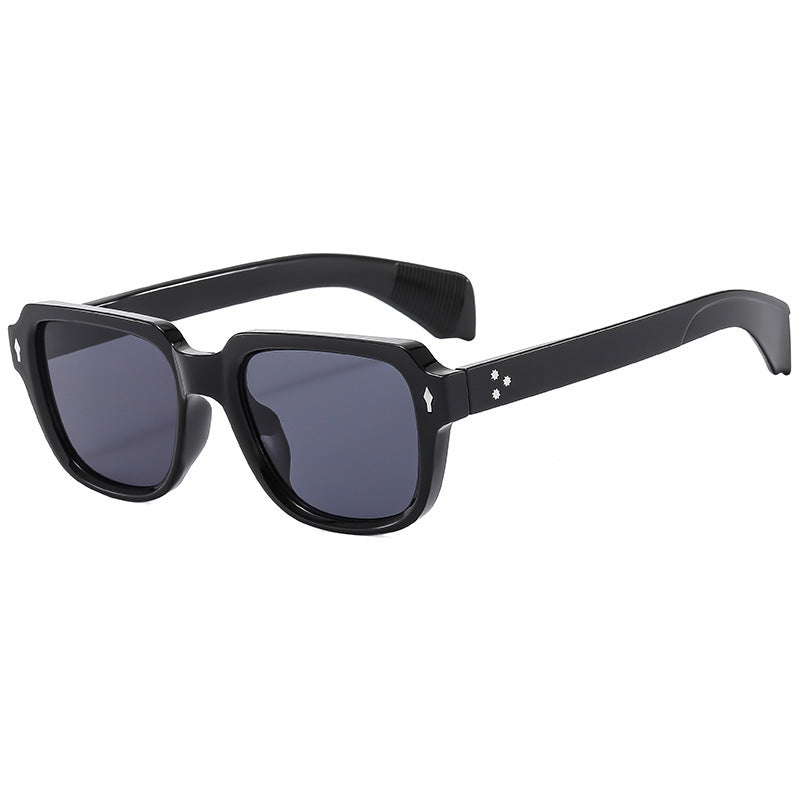 Damen Designer-Sonnenbrille im modernen eckigen Stil Brehn