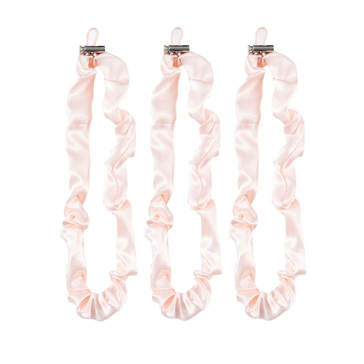 Schlanke Satin-Haaraccessoires