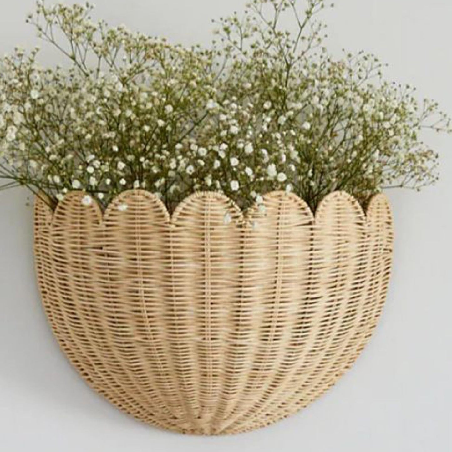 Handgefertigter Korb Im Muschel-Design Brehn