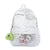 Transparenter gepolsterter Rucksack mit Sternmuster Brehn