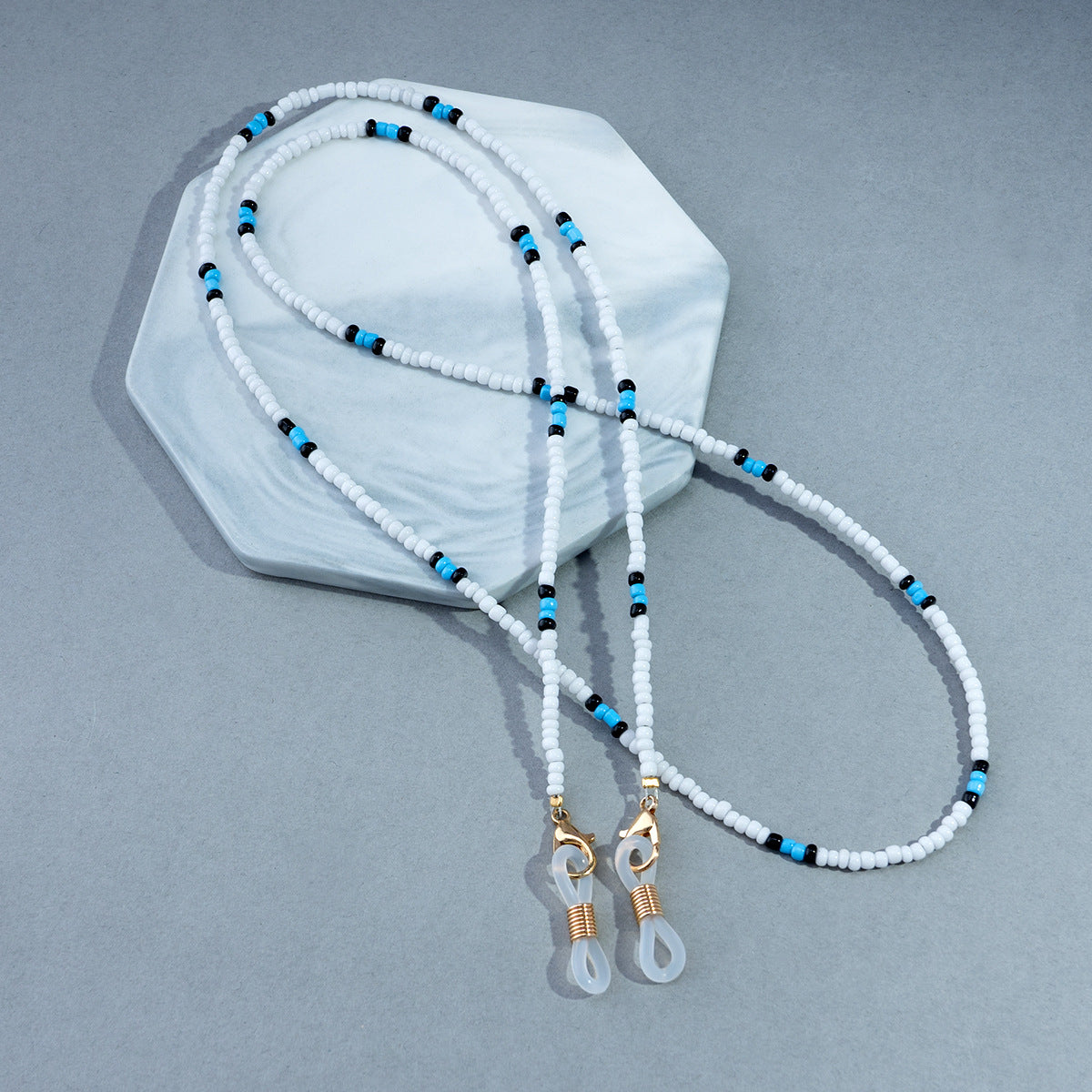 Stylische Perlen Brillenketten Halter Brehn