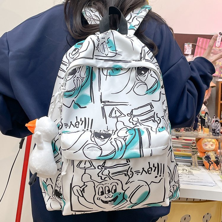 Rucksack Im Modernen Comic-Design Brehn