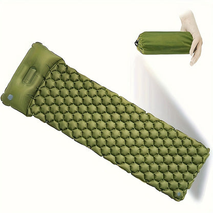 Aufblasbare Komfort-Campingmatte Mit Ergonomischen Luftkissen Brehn