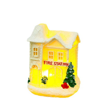 Dekoratives Weihnachtsdorf Brehn
