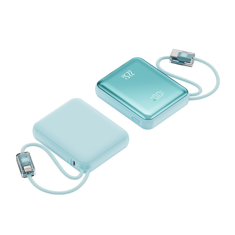 Powerbank mit integrierter Schnellladefunktion und digitaler Kapazitätsanzeige Brehn