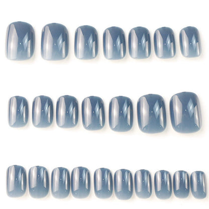 Glänzendes Press-On-Nagelset mit funkelndem Finish Brehn