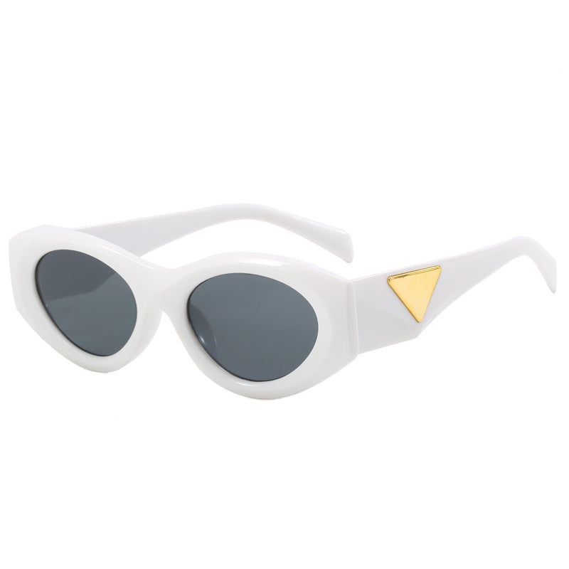 Damen Retro-inspirierte Sonnenbrille mit markanten Akzenten Brehn
