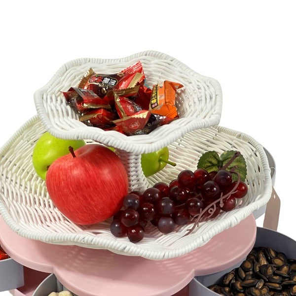 Damen Etagere aus geflochtenem Material Brehn