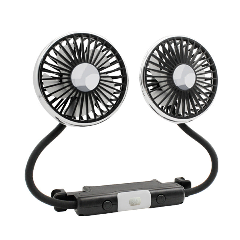 Unisex Dual-Function Rechargeable Clip-On Fan Brehn