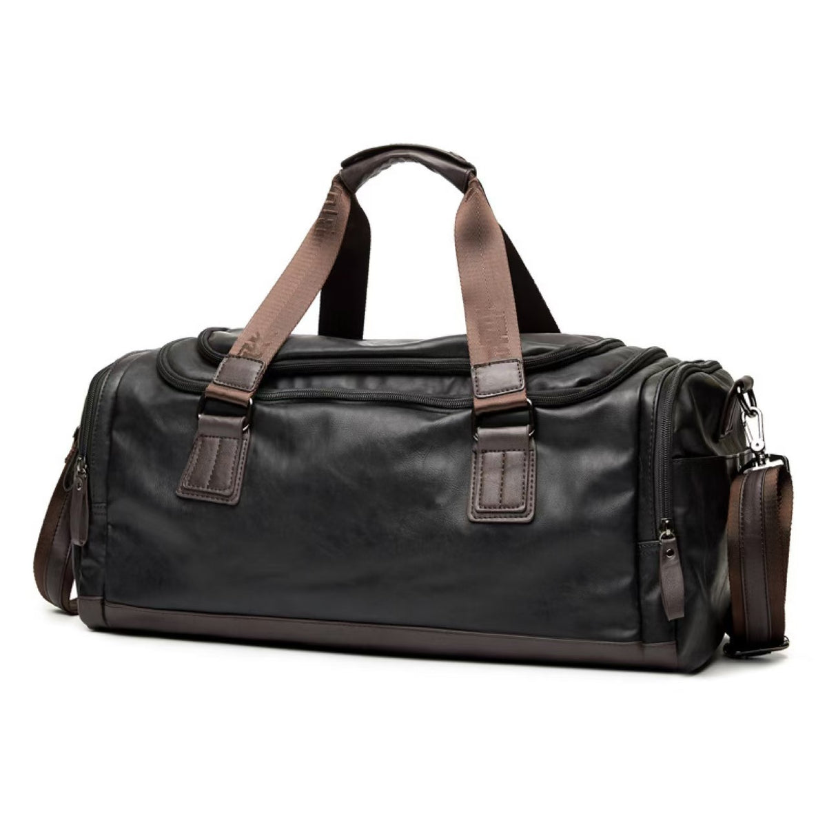 Premium Leder Reise-Duffle Bag