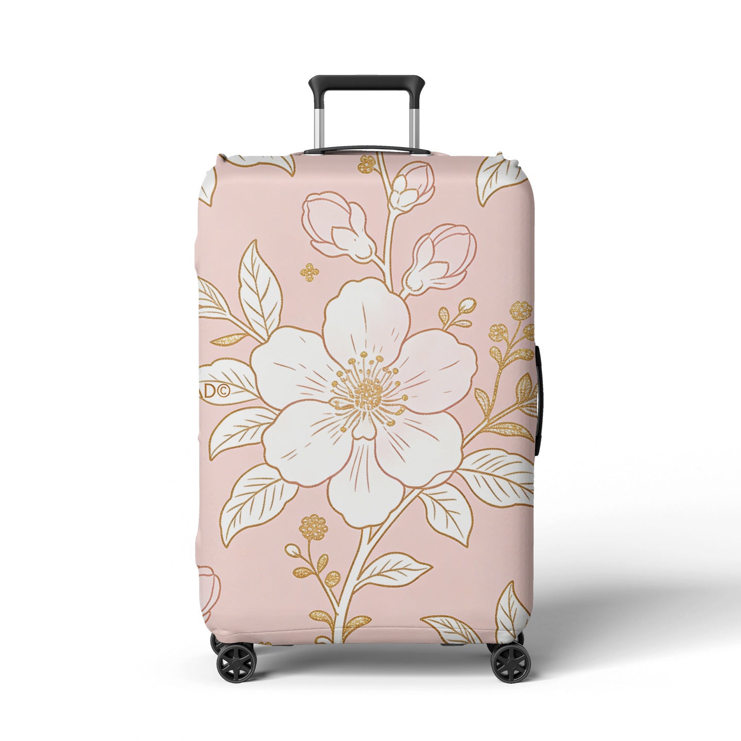 Damen Kofferschutz mit eleganten Blumenmuster Brehn