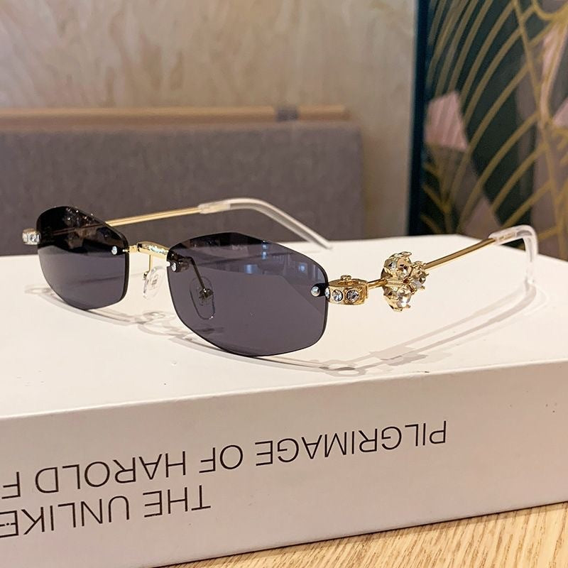 Modische Sonnenbrille mit Luxuriösen Goldenen Akzenten Brehn