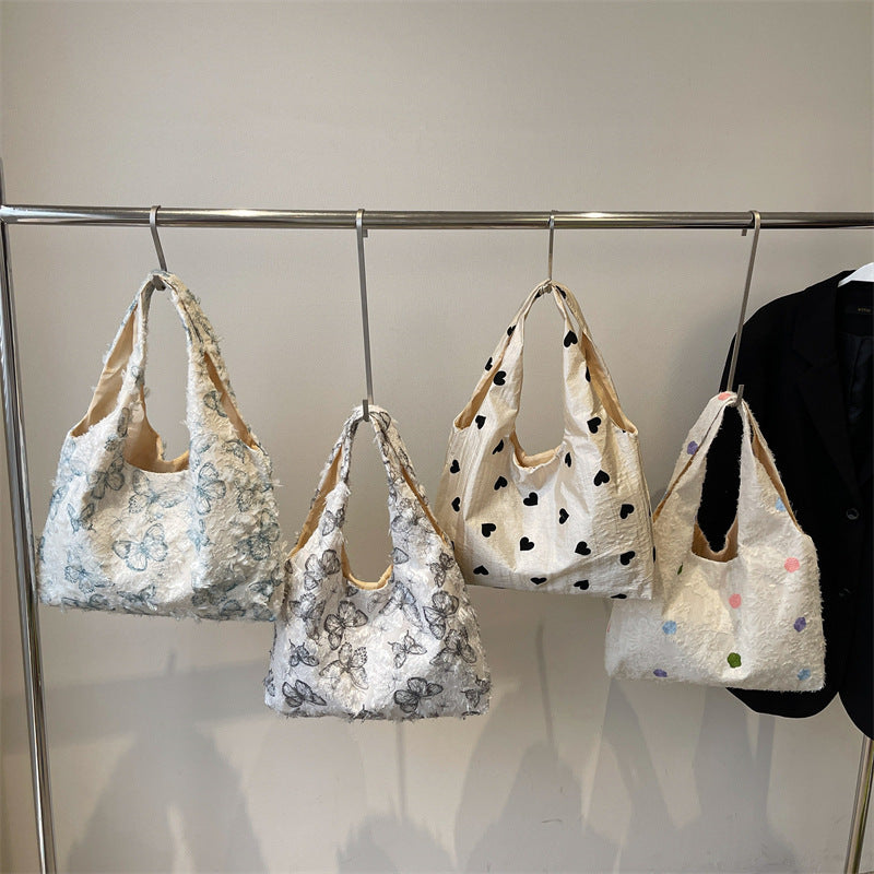 Bestickte Canvas Tote Bag Brehn