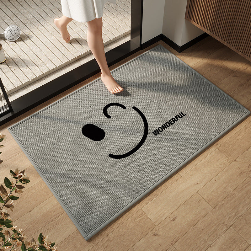 Elegante moderne Badezimmermatte Brehn