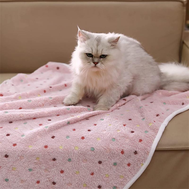 Damen Gemütliche Polka Punkt Decke Brehn