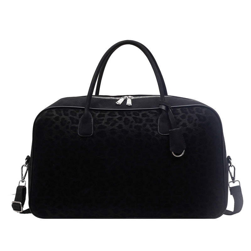 Chic Strukturierte Reise Duffel Tasche