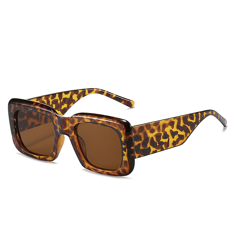 Damen quadratische Modetrends Sonnenbrille Brehn