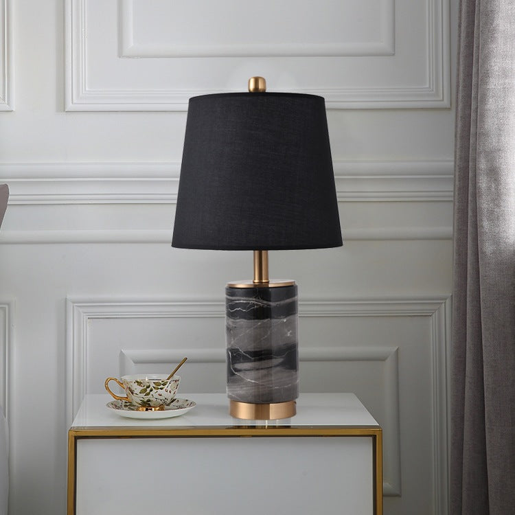 Elegante Marmor Akzent Tischlampe