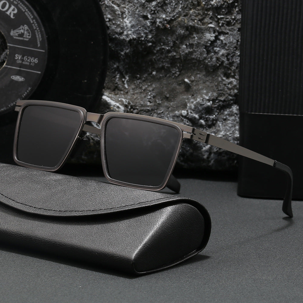 Damen Quadratische Designer Sonnenbrille Brehn