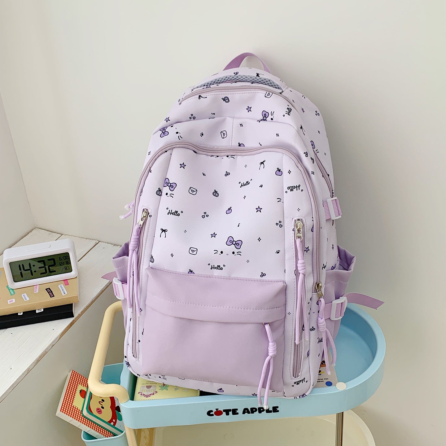 Freizeitrucksack mit Charmantem Design und Praktischen Fächern Brehn