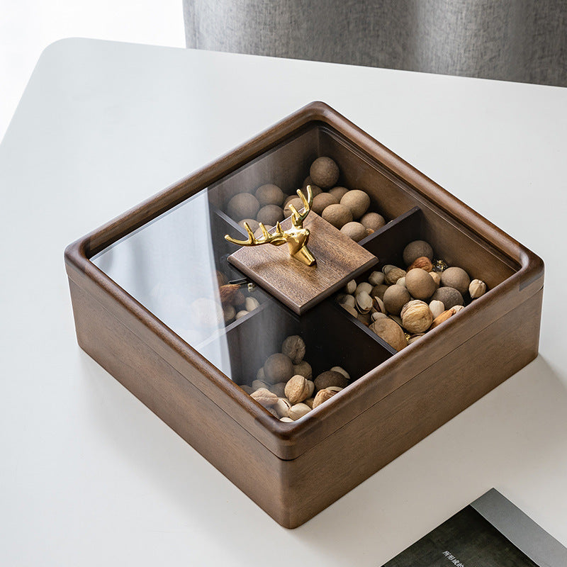 Elegante Holz Snack Aufbewahrung Brehn