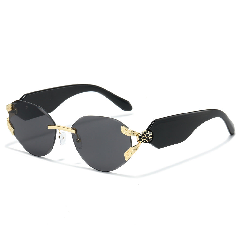 Elegante Katzenaugen-Sonnenbrille mit einzigartigem Design Brehn