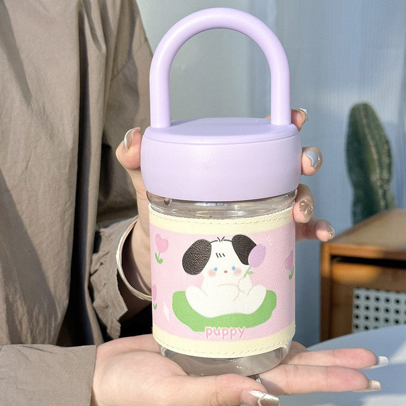 Damen Trinkbecher mit verspieltem Hunde-Design Brehn