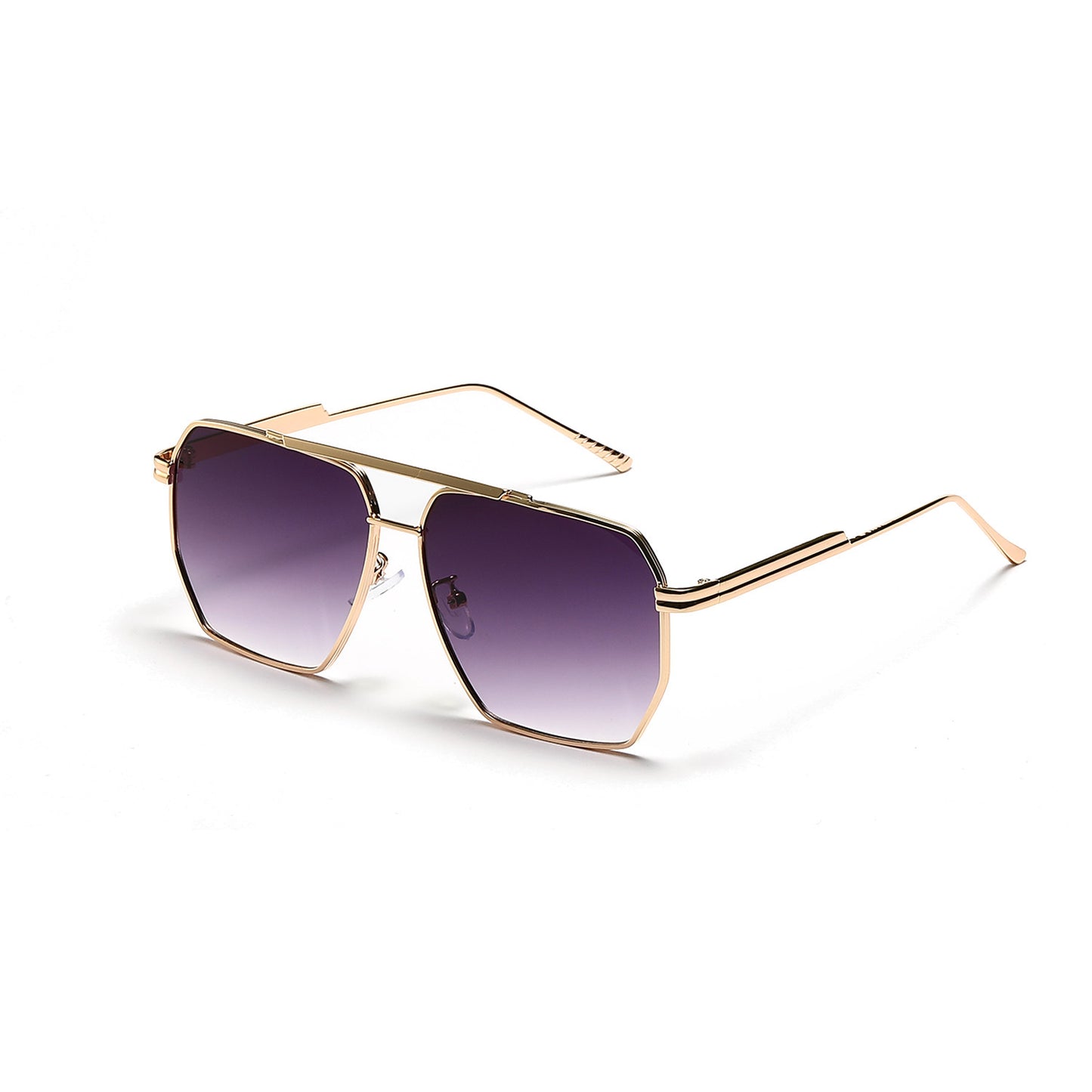 Damen elegante sechseckige Sonnenbrille Brehn